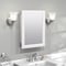 Zenith Metal Zenna Home 22.38 in. H X 16.38 in. W X 5 in. D Rectangle Medicine Cabinet W231 - alternate 3